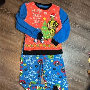 Star Wars Christmas pajama set fleece women’s